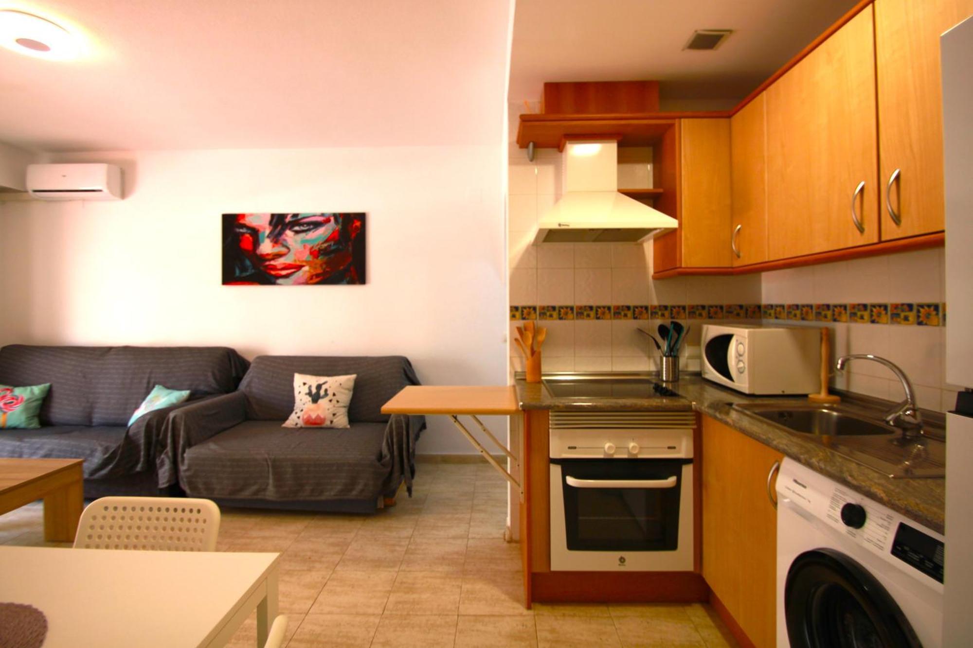 Apartamento Casaturis En Los Arenales Del Sol Ar102 Con Terraza Y Piscina Exterior foto